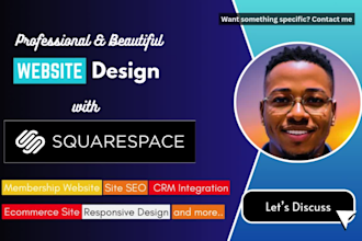 design redesign squarespace membership site online coure online store square SEO