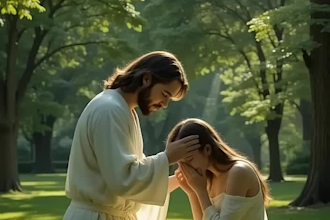 do christian lyrics video, ai bible storytellng video, ai bible youtube shorts