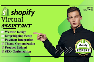 do shopify virtual assistant shopify dropshipping website design shopify website