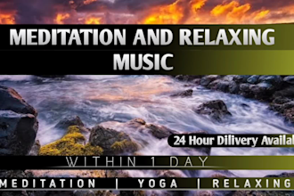 provide meditation and relaxing music with nature sounds
