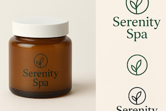 design a minimalist wellness logo for your brand