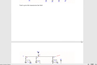 electrical power system project in etap