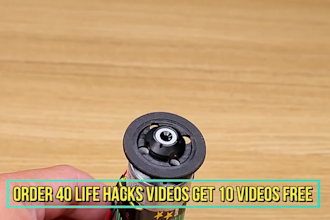 create modern DIY and life hacks videos for you