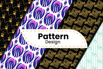 textile seamless repeat pattern or clothing pattern design