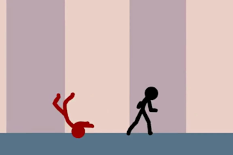 create a funny stick figure 2d stickman animation 2d stick figure animation
