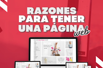 haré tu sitio web profesional y responsive