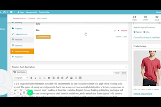 do wordpress data entry and woocommerce product listing