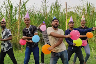 wish happy birthday african video or indian spokespersons