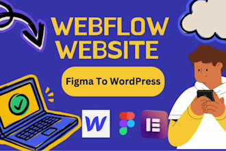 design or redesign webflow websites and convert figma to webflow