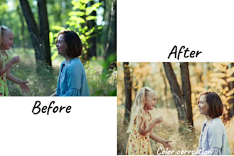 do light and clean retouching of your portrait photos