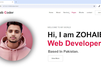 build a react web app with clean code