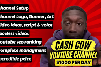 create best cash cow automated youtube videos and cash cow channel