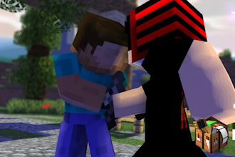 create minecraft animation intro outro