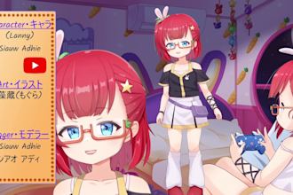 do live2d rigging fast quick vtuber starter pack