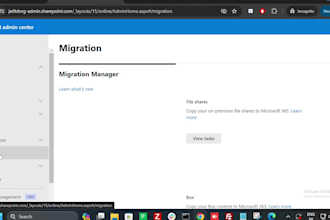 setup and migrate google workspace to microsft 365