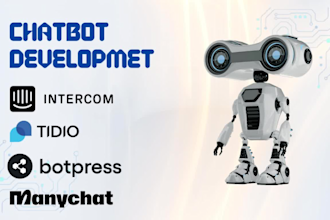 setup intercom fin ai intercom chatbot integration product tour manychat tidio