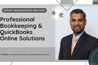 professional bookkeeping and quickbooks online setup