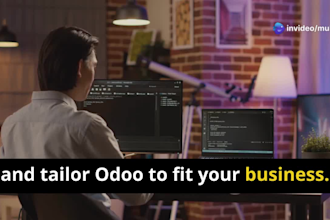 do odoo module customization and reports development