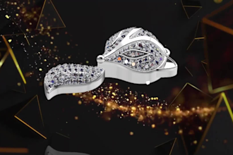 render realistic 3d jewelry animation, cgi jewelry design, 3d jewelry rendering