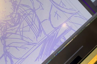 create high quality story driven manga pages in japanese style