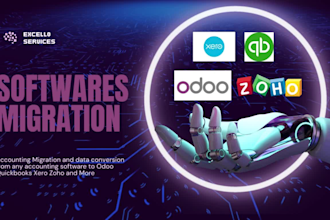 do accounting migration and bookkeeping in odoo xero quickbooks zoho books