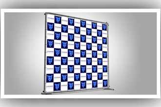 be your backdrop, step and repeat banner designer