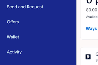 offer any paypal services of your choice