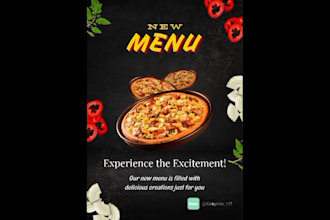 design creative and professional food posters