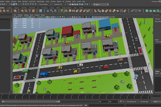 create high quality roblox ciry, terrain, or game maps