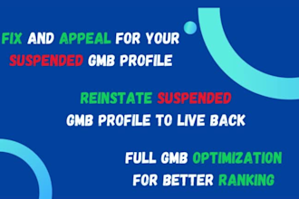 fix google business profile listing gmb reinstatement unsuspend gmb recovery