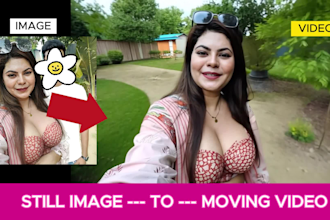 turn any of your still pictures into animate or moving video