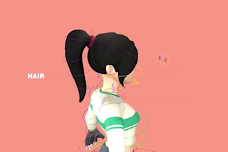 l rig your character with blendshapes, dynamic facial expressions, and seamless