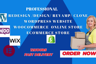 do ecommerce website on hostinger, godaddy, wix squarespace,
