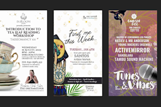 design social media packages for metaphysical, holistic, spiritual businesses