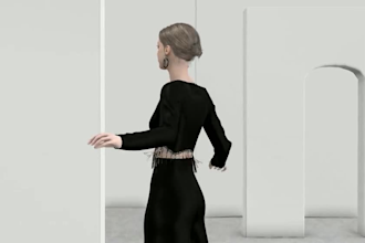 create ai fashion model, 3d clothes, ai poses, ai runway show ai influencer