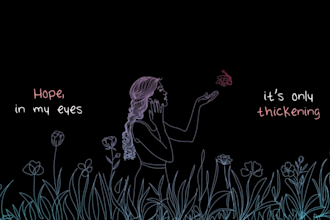 create genuine hand drawn lyric video