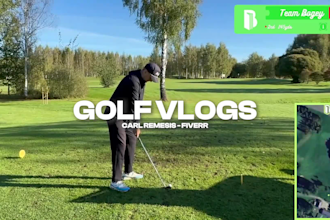 edit your golf videos with tracers, scoreboard and more