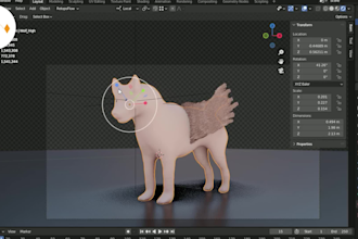 model and texture 3d props or accessories using blender