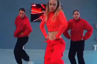 dance tiktok dance video for your christmas song afrobeat choreography dance