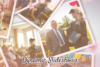 create amazing photo collage, slideshow videos for events