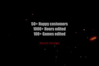 edit your gaming video