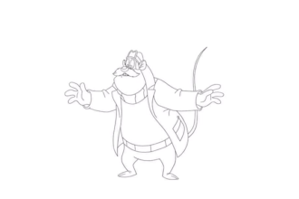 do 2d traditional line art frame by frame 2d  hand drawn video animation