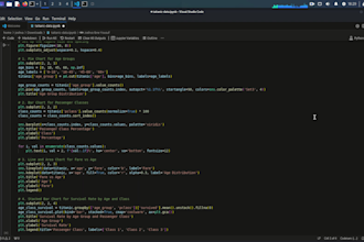 perform advanced eda, and interactive data visualization