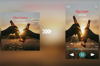 animate your album cover, single cover, motion cover art for spotify canvas