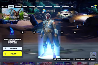 design awesome fortnite map lobby background image or render