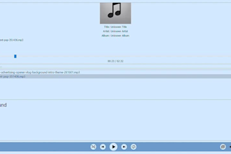 provide a personal music player desktop app