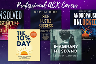 do book cover design, professional amazon KDP, acx and kindle book cover design