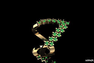 make 3d cad model of jewellery design for 3d printing