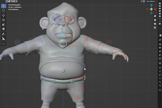 do 3d rigging in blender