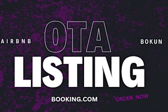 create and optimize ota listings on bokun, airbnb, and more